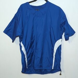 Easton Blue + White Vented Baseball Batting Jacket Men's Size M